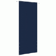 Écran de balcon Bleu 100x240 cm Tissu Oxford Modèle Jardin Riviera Nord - 148534