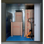 Elévateur conçu pour les entrepôts, commerces, usines, dépôts, réserves, activités industrielles - Ehmix