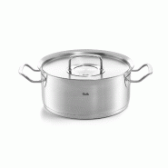 Fissler - Collection Profi originale - Casserole avec couvercle en acier 24 cm - Acier inoxydable 18/10 084 138 24 000 0