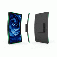 Moniteur tactile PCAP courbé 32" avec cadre LED - TDD-PTM-LFC320C - Compatible touch à travers le verre