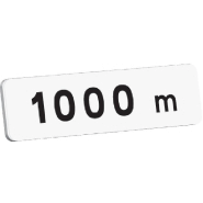 Panonceaux Taliasign M 700x200 mm classe 2 Indications Temporaires - PNTLGLV2M1-TL01/P_0