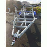 Porte voilier GALAXY - G1942 / GD13V - PTAC : 2700Kg - 2 essieux - Reference -HBX403 PA - Sun Way