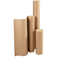 Rouleau de papier kraft pour l'emballage, le suremballage ou le calage des produits Rouleau de papier kraft pour l'emballage, le suremballage ou le calage des produits