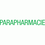 Sticker texte parapharmacie vert - Vinyle adhésif polymère M1 - 10.4x86.9 cm