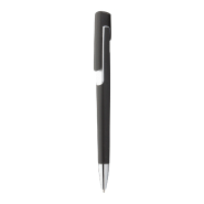 Stylo à bille en plastique - Décoration colorée et embout chromé - Encre bleue Stylo à bille en plastique - Décoration colorée et embout chromé - Encre bleue