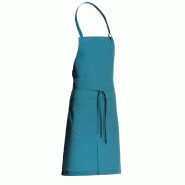 Tablier de service bavette Dan bleu touareg