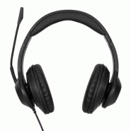 Targus AEH102GL casque Avec fil Arceau Appels/Musique USB Type-A Noir