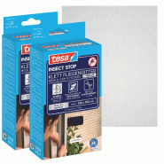 Tesa INSECT STOP H&L Fly Screen Premium Windows - moustiquaire avec ruban crochet et boucle solide, peut être retiré sans laisser de résidu, sans -
