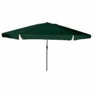 VidaXL Parasol de jardin Vert 395 x 395 x 245 cm Polyester et Acier Modèle Solaris Select - 42003637