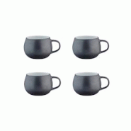 Bjorn Mug GOURMET 70cl - 4 pièces - Onyx - noir 3701488309131 Bjorn Mug GOURMET 70cl - 4 pièces - Onyx - noir 3701488309131