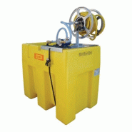 Cuve d'arrosage PE silencieuse avec pompe électrique auto-amorçante - 450L ou 600L