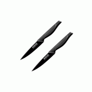 Ensemble de 2 Couteaux universel Nirosta Black Edition - noir 3176239932508 Ensemble de 2 Couteaux universel Nirosta Black Edition - noir 3176239932508