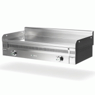 Fry-Top électrique EURO-CROM lisse en CHROME - L1200 | Mainho - PC120ET