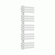 Helloshop26 - Radiateur sèche-serviettes chauffage salle de bain acier 120 x 50 cm blanc 03_0010401 - blanc 3000225204945