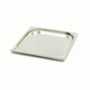 Maxima Récipient gastronorm - 2/3 GN - profondeur 2 cm - acier inoxydable – 35.3 × 32.5 × 2 cm - AKS-09367563