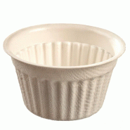 Mini ramequin Bagasse blanche 120ml - par 600