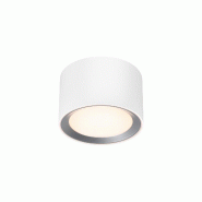 Nordlux Plafonnier_C LANDON SMART  Métal Blanc, H.8.2 - IP44 - LED Module / Intérieur - blanc métal 5704924007453