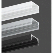 Profilé en aluminium - bperf17x8 - ruban led ip20 jusqu'à 12 mm