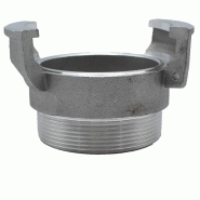 Raccord boîte symétrique Guillemin sans verrou BSP mâle - Aluminium - DN 20 - Excellente résistance aux chocs et à l'abrasion_0