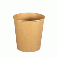 Thouy Pot à soupe en carton kraft 480 mL/16 Oz par 25 - 3701114806171