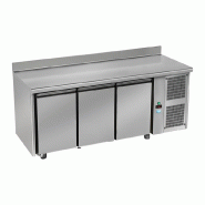 Tour froid positif 3 portes GN1/1 - Avec dosseret Friginox TGE3