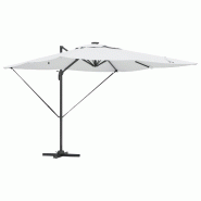 VidaXL Parasol Sable 286 x 284 x 270 cm Aluminium et polyester Modèle Titan Jardin - 42003319