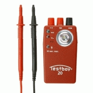 Testboy 20 testeur de continuitÉ optique 0-20 ohm / acoustique 0-250 o