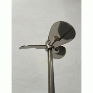 Agitateur à hélice en acier inoxydable 1,1 kw - référence : e13414