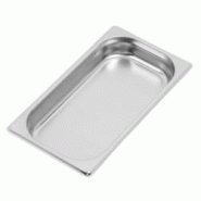 Bacs Gastronorme inox GN1/3 - P40mm - Equipementpro - GN813-40 Bacs Gastronorme inox GN1/3 - P40mm - Equipementpro - GN813-40