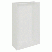 Caisson Vertigo blanc 118,5x47x193,5cm