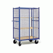 Chariots pré-composés grillagés avec portes - PLANORGA - 8MHKGP53D1N505