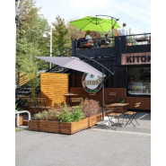 Container snack adapté à tous les concepts : une solution mobile, esthétique et opérationnelle Container snack adapté à tous les concepts : une solution mobile, esthétique et opérationnelle