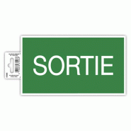 Exacompta Signalisation adhésive Sortie, vert/blanc - 3130630670063