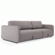 INNOVATION LIVING CANAPÉ CONVERTIBLE DESIGN VOGAN TISSU MIXED DANCE GREY INNOVATION LIVING CANAPÉ CONVERTIBLE DESIGN VOGAN TISSU MIXED DANCE GREY
