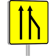 Panneaux Taliasign KD8 KD9 KD10  classe 1 modifications de voies - PCTLGLV1KD1A2-TL01_0