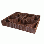 Présentoir polypropylène 16 cases Rueda 80x80 - Présentoir polypropylène 16 cases Rueda 80x80 -