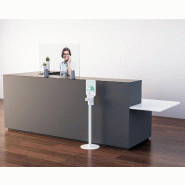 Présentoir pour gel hydroalcoolique - Sans support gants