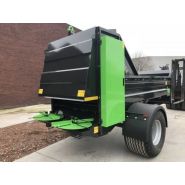 Remorque pailleuse agricole - Juraccessoire - à disque pour tracteurs de faible puissance Remorque pailleuse agricole - Juraccessoire - à disque pour tracteurs de faible puissance