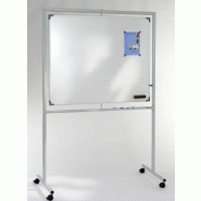 TABLEAU SCOLAIRE - TABLEAU BLANC ROTATIF VERTICALE