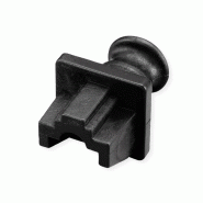 VALUE Protecteur anti-poussière pour prises RJ45, noir_0