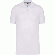 WK Designed To Work Polo manches courtes homme Blanc XL 65% Polyester | 35% Coton - XL blanc 3663938183978