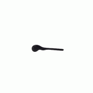Betik EKO – 1500 unités – Petite Cuillère réutilisable noir design – 11 cm - noir plastique 1010726