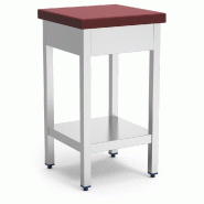 Bloc de coupe lesté de fibres rouges avec étagère 1000x500x900 mm. Référence : 030112 - FRI030112