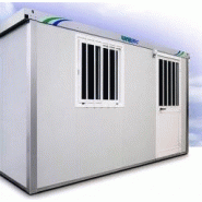 Bungalow de chantier FG12 H40 - Monobloc - Dimensions 4,10 x 2,40 x 2,45 m