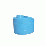 Cuve de stockage d'eau 7000L - PREMIUM - Polyéthylène opaque - Fabrication française