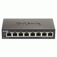 D-Link DGS-1100-08V2 Géré L2 Gigabit Ethernet (10/100/1000) Noir_0