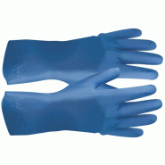 Gant en nitrile à usage alimentaire Gant alimentaire en nitrile, longueur 380 mm. (paire) Horemaq - 448666