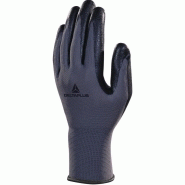 Gant tricot polyester - paume mousse nitrile - ve722no