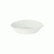 Papstar 8.000 caissettes de cuisson rondes Ø 6,5 cm · 2 cm blanc - blanc papier 89186