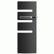 Radiateur sèche-serviettes connecté Serenis mât droite 750W Anthracite - Atlantic - 850573_0
